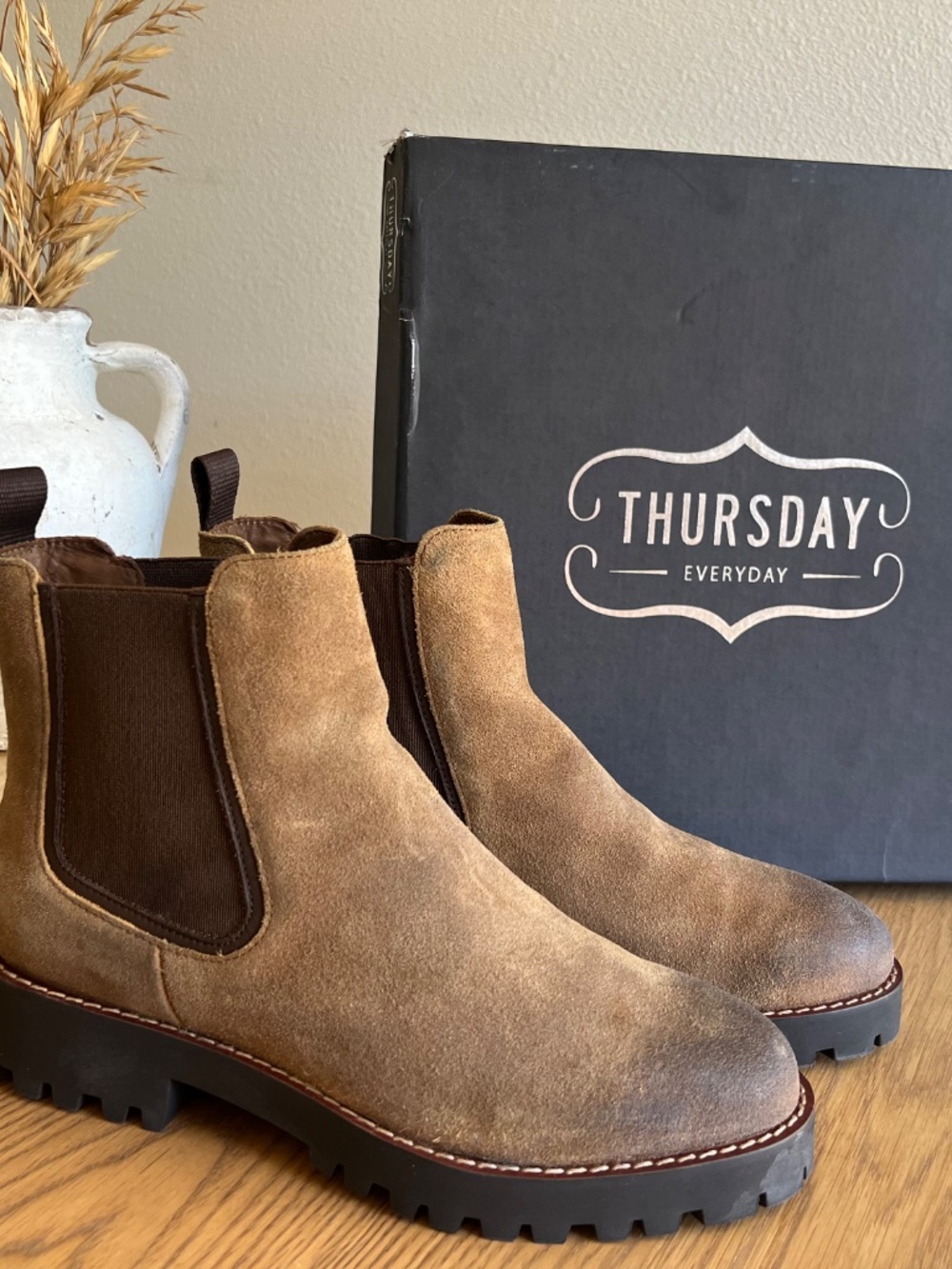 Garden Girl Thursday Boot Co, Chelsea Legend Size 8.5 “Safari” - Picture 3 of 8
